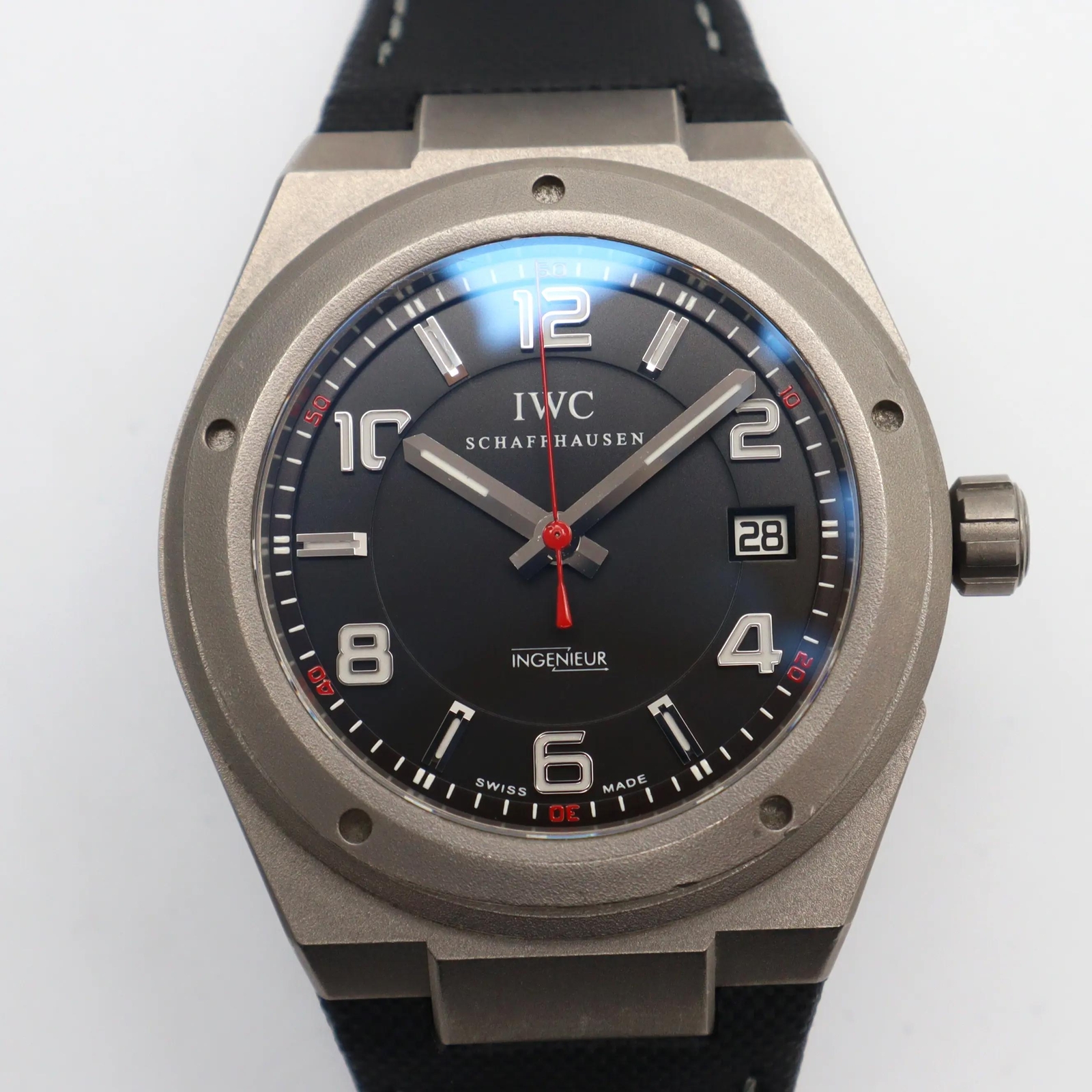 IWC IW322703 Ingenieur AMG 42.5mm Titanium Black Dial Automatic