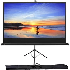 Kodak 80" Portable Projector Screen with Stand & Lightweight Carry Bag
