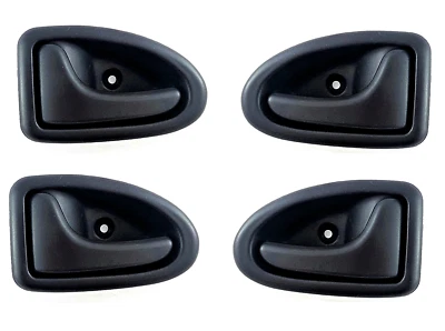 4 POIGNÉE DE PORTE INTÉRIEUR GAUCHE DROITE pou RENAULT CLIO II 98- SCENIC I 99- - Photo 1/3