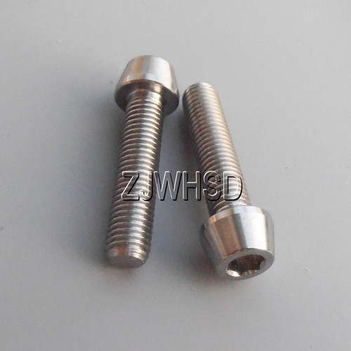 Titanium M3 M4 M5 M6 M8 Hex Socket Head Cap Taper Cone Screw Bolt