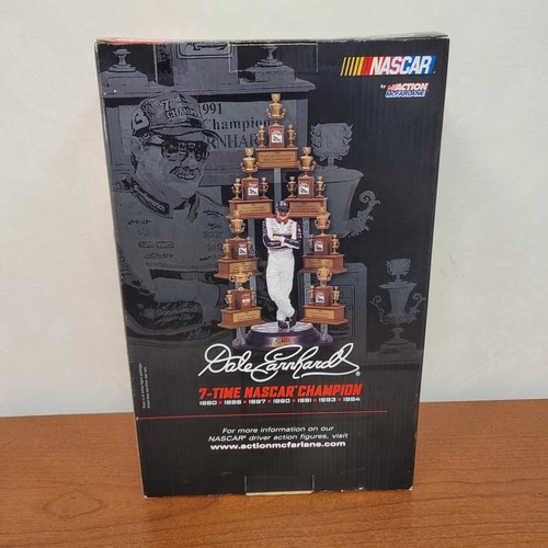 Dale Earnhardt McFarlane Deluxe Boxed Figure Set 7-Time NASCAR Champion ~NEW - Picture 3 of 10