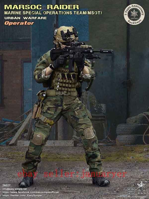 その他 MARSOC 26006 1/6 Easy&Simple 26006 MARSOC MSOT アメリカ海兵隊特殊作戦