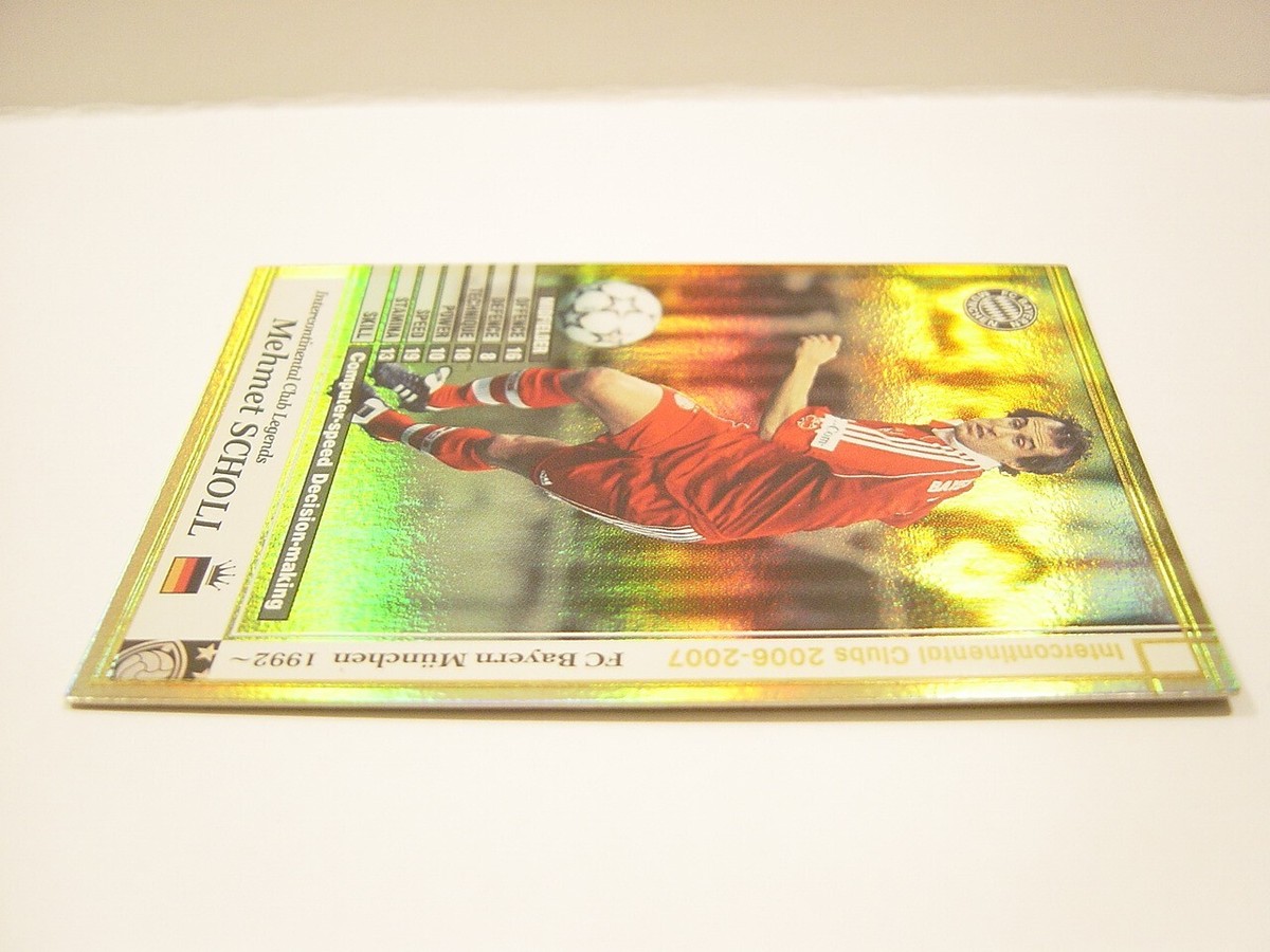 Panini WCCF 2006-07 LE Mehmet Scholl 1974 Germany No.7 FC Bayern