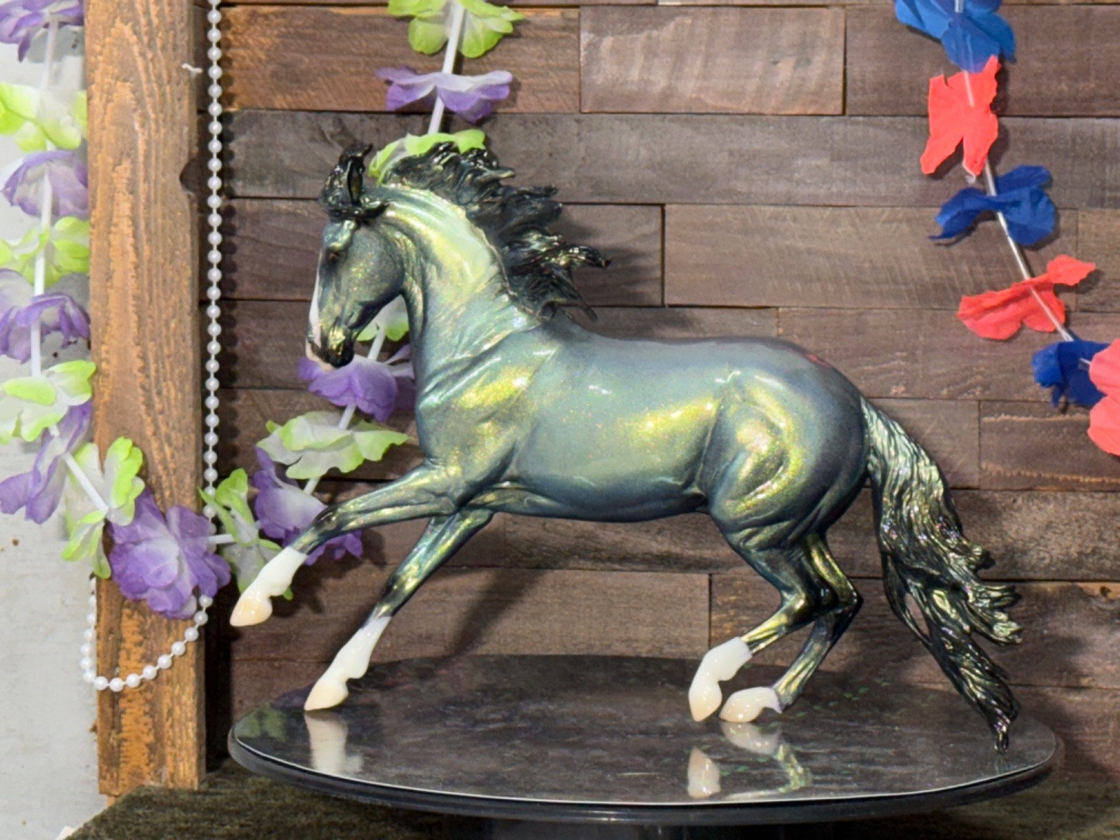 Breyer Model Horse Criollo Glossy One Of My Mesmerizing Pieces Long Mane CM=)