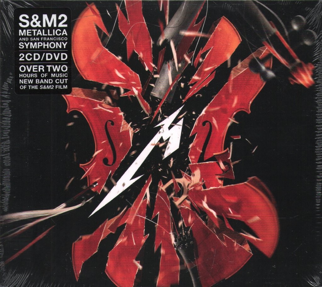 BLCKND0432D Metallica & San Francisco Symphony S&m2 CD set Europe Blackened 2020