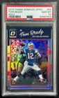TOM BRADY PSA 10 2016 PANINI DONRUSS OPTIC #62 HOLO PRIZM PATRIOTS 7254