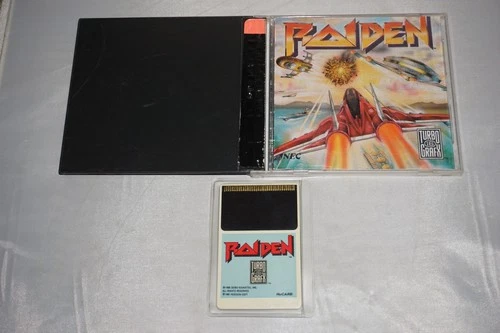 Raiden (Turbo Grafx 16 tg16) Complete in Case Turbografx