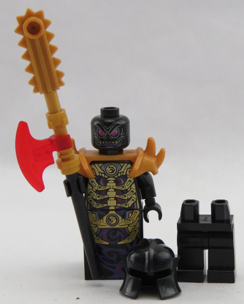 LEGO NINJAGO Minifigure OVERLORD (GOLDEN MASTER) njo0107 Rebooted