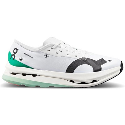 Men's On Cloudboom Echo 3, Undyed-White/Mint, 8.5 D Medium US