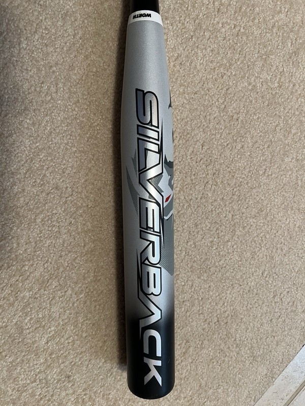 NEW 2022 Worth Silverback XL End Loaded WSB22U USSSA Slowpitch Softball Bat 26oz