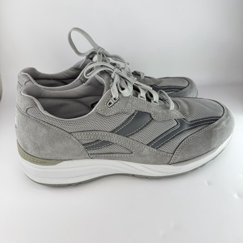 SAS Journey Mesh Herren 14 Weite Wildleder Alltag Sneaker Komfort Wanderschuhe Grau - Bild 6 von 10