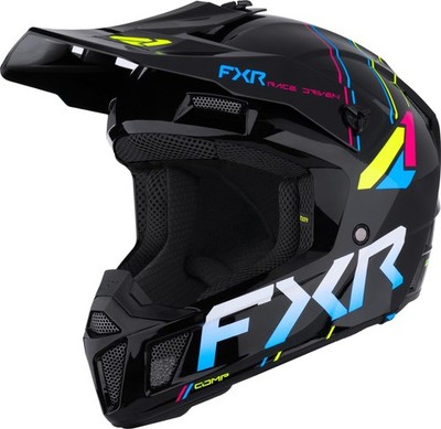 FXR Clutch Jugend Motocross Helm