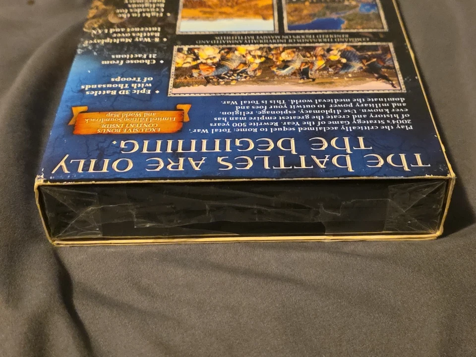 Brand New Sealed 2006 Medieval II Total War PC Gamestop Limited Edition - Image 4 of 4