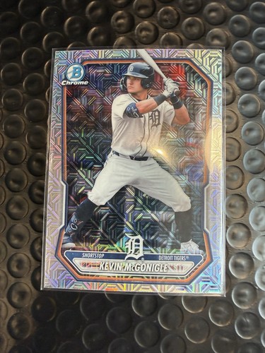 Réfracteur Bowman Baseball Kevin McGonigle Mojo 2026 #Bcp - 145 Detroit Tigers