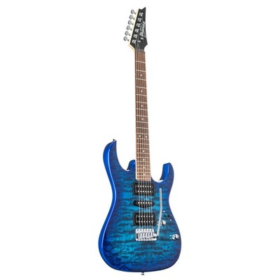 Ibanez Gio GRX70QA-TBB Transparent Blue Burst