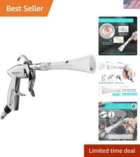 Tornado Car Cleaning Gun - Brass Adjustable Nozzle for Effective Detailing