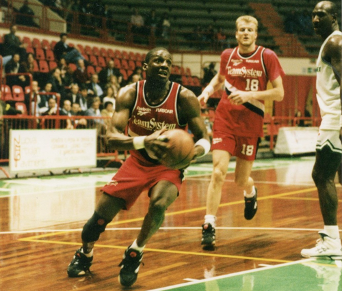 Canotta Match Worn Teamsystem Fabriano Honky Vintage Pallacanestro A Italia Rara - Imagen 4 de 7