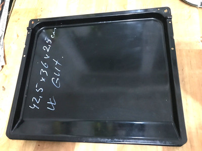 Backblech.Blech.42,5x36 x2,5 ca.cm.GUT.