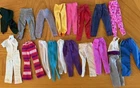 Vintage Lot of 19 Barbie Doll Pants Tights Jumpsuits Retro Most Handmade Nice!