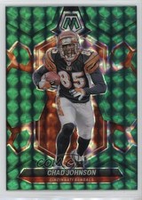 2024 Panini Mosaic Green Mosaic Prizm Chad Johnson #228 fm0