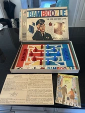 Vintage 1961 Milton Bradley BAMBOOZLE Board Game Complete w/ Instructions & Box