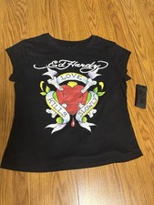 Ed Hardy T-Shirt women  s Large brand new never worn.