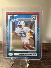 Panini 2024 Donruss Rated Rookie Malik Washington #397 Dolphins NFL Card. rookie card picture