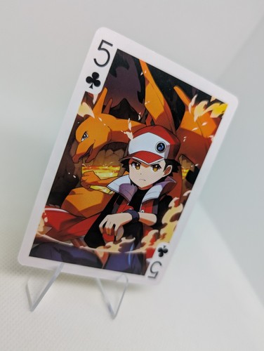 Ash Charizard 5 Pokemon Poker Card Pokemon Playing Card From Japan - NM - Picture 2 of 3