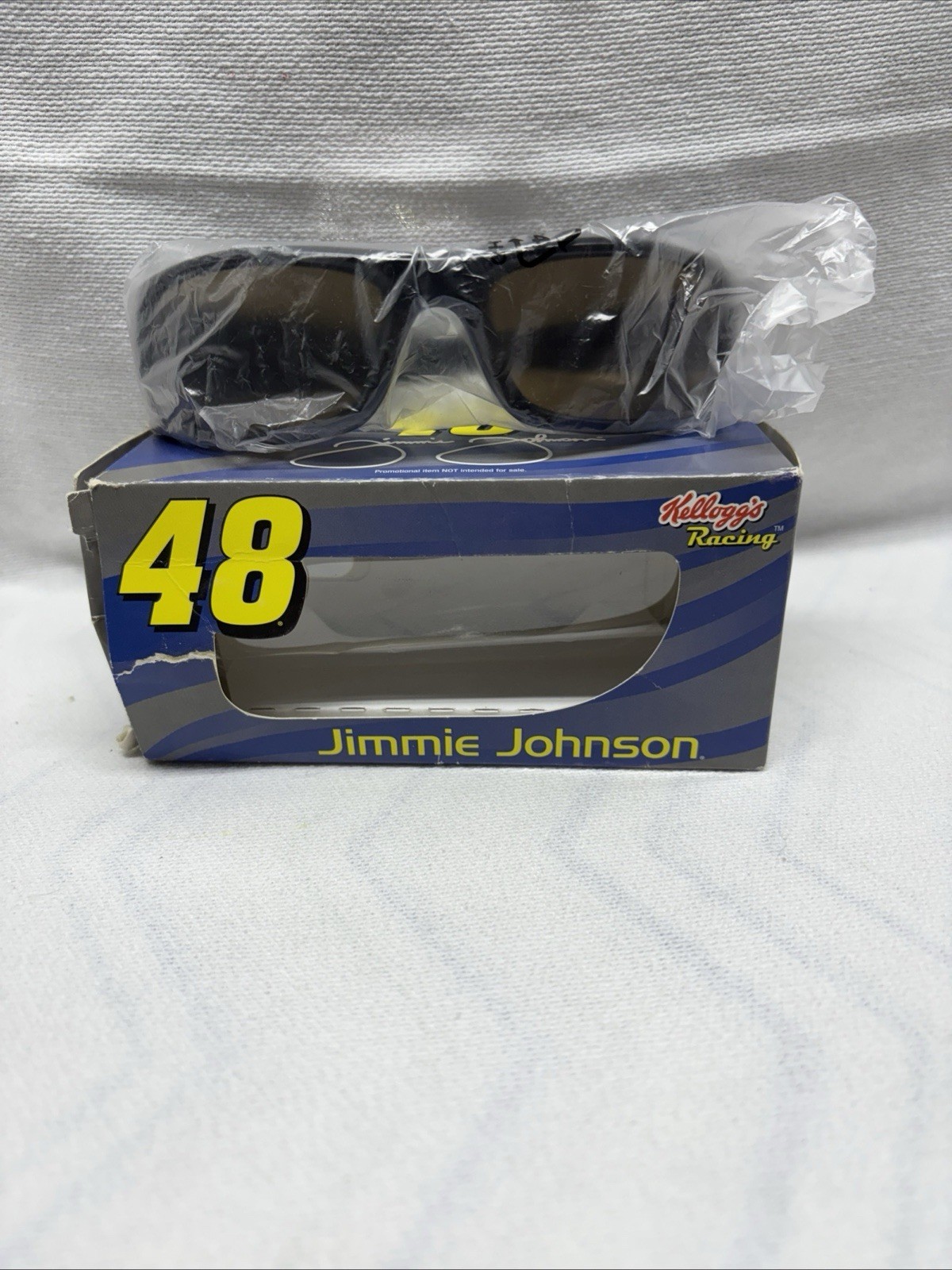 Jimmie Johnson 48 Team Kelloggs Racing NASCAR Sunglasses Dark Shades-image