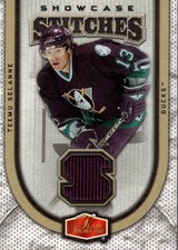 2006-07 Flair Showcase Stitches #SSTS Teemu Selanne Jersey - HKY