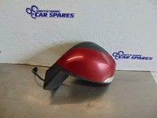 Renault scenic wing mirror MK3 09-16 Passenger left door electric red TENNJ