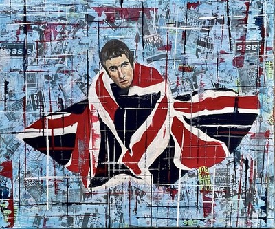 Liam Gallagher Oase Original Gemälde 