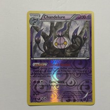 Pokemon Black & White Noble Victories Chandelure 60/101 Reverse Holo Rare NM on eBay
