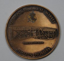 Daytons 90-minute Market 1903 Wright Flyer Aviation Pioneers Medal
