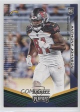 2019 Panini Playoff Rookie Auto Kickoff Anthony Johnson #295 01w7