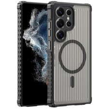 Magnetic Slim Shockproof Case for Samsung Galaxy S22 Ultra 6.8" with Drop Came