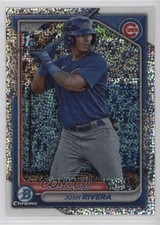 2024 Bowman Chrome Prospects Speckle Refractor /299 Josh Rivera #BCP-115 0md
