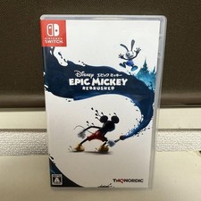 Nintendo Switch Disney Epic Mickey Rebrushed SW With Case