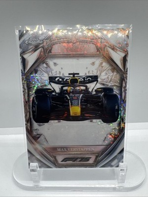 2025 Topps Chrome F1 Diamond 75th Mini Diamond Max Verstappen #21 D75-21