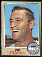 1968 Topps Bob Tillman Atlanta Braves #174