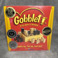 Gobblet Board Game Blue Orange Award Winning Strategy Abstract Wooden