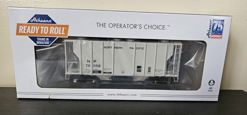 Tolva cubierta escala HO Athearn RTR Northern Pacific NP 76058 PS 2600 ATH63799 | Condition: New
