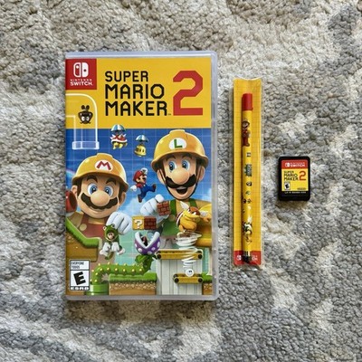 Super Mario Maker 2 (Nintendo Switch) w/ Stylus