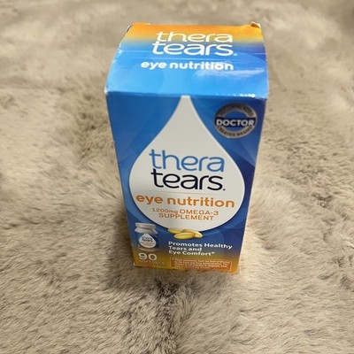 Thera Tears Eye Nutrition Therapy Omega-3 Supplement Softgels 1200mg - 90 Count