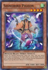 Shinobird Pigeon - MP17-EN190 - Common - 1st Edition - Heavily Played - Mega Pac