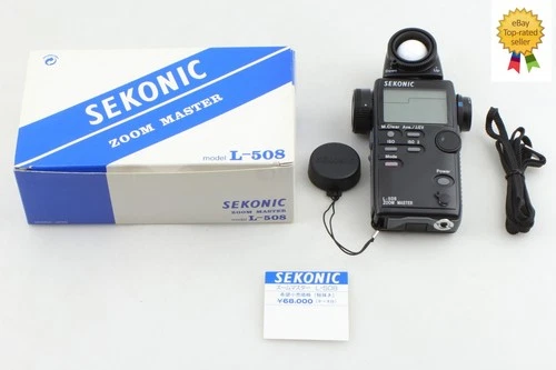 [Top MINT in Box] SEKONIC L-508 Zoom Master Digital Light Exposure Meter JAPAN
