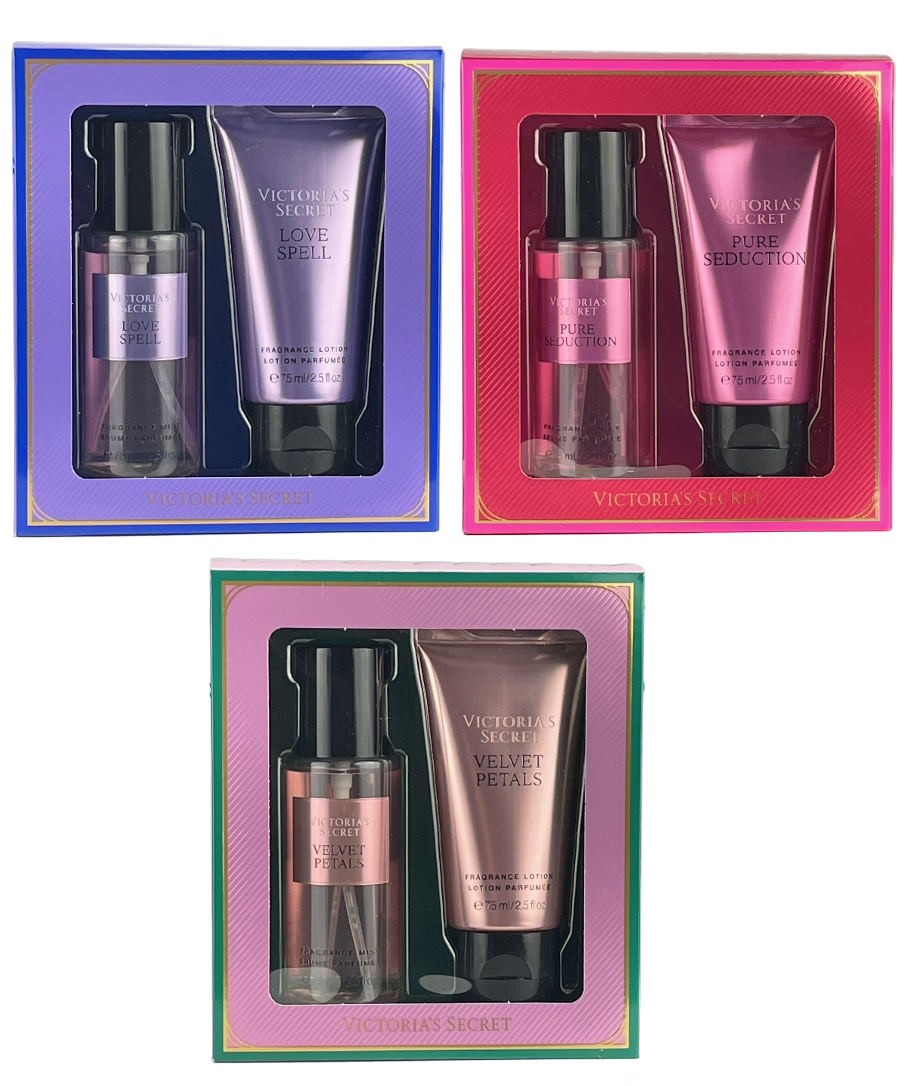 VICTORIA'S SECRET 2 PIECE GIFT SET FRAGRANCE MIST AND LOTION