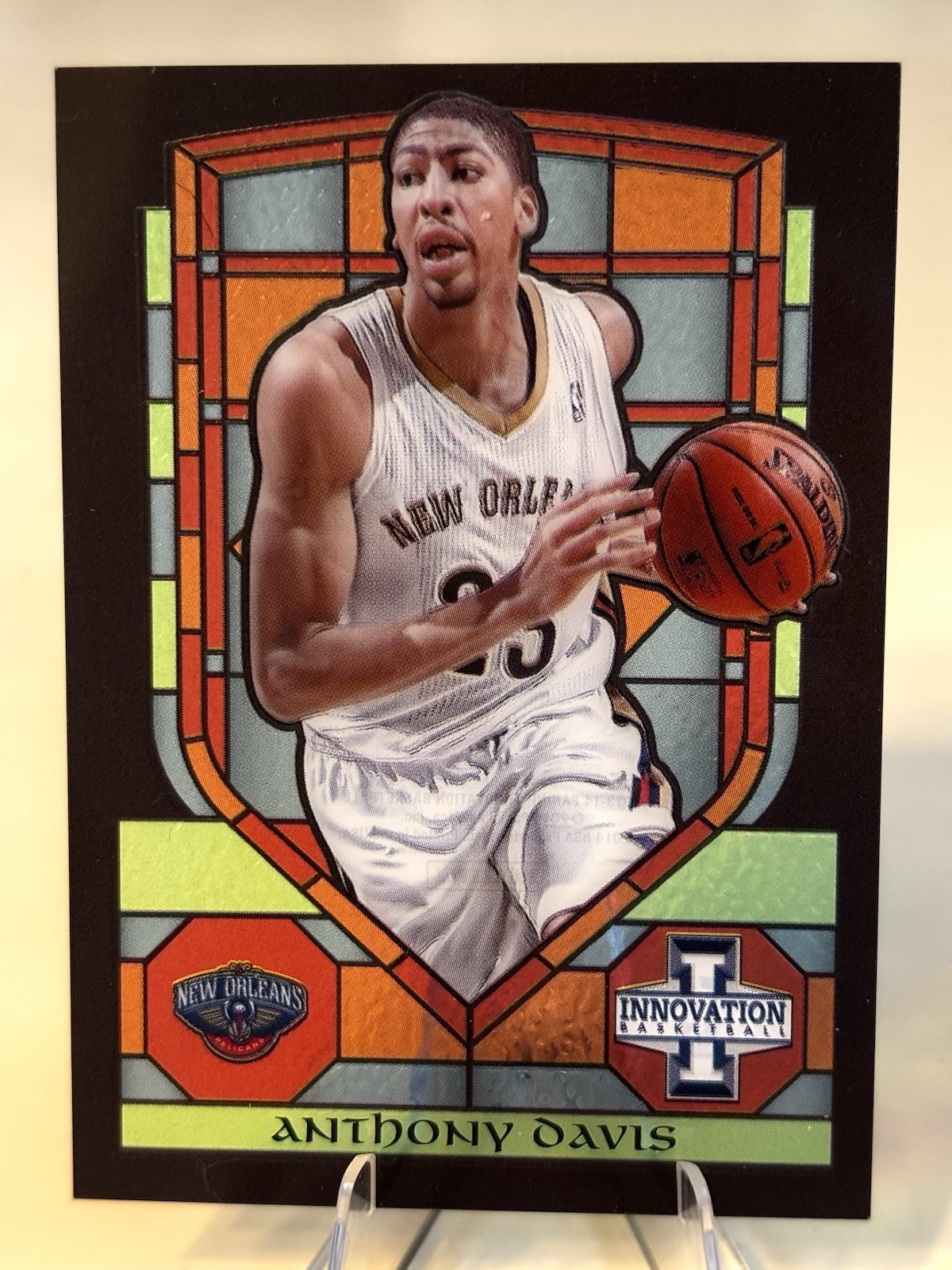 2013-14 Panini Innovation - Stained Glass Anthony Davis #8