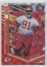 2018 Donruss Elite Rookies Red /199 Derrick Nnadi #123 5aw
