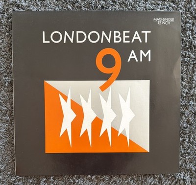 Maxi-Single 12  Vinyl  Londonbeat   9 A.M 